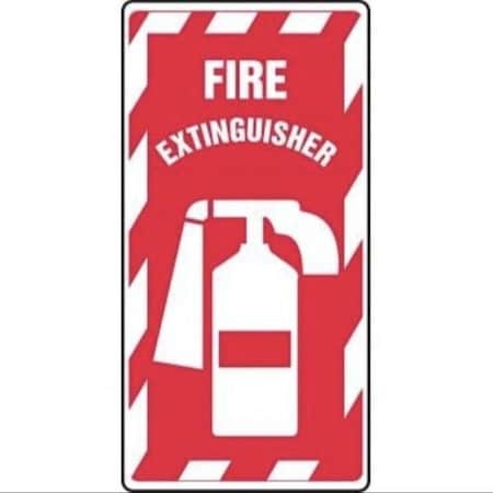 Accuform Fire Extinguisher Sign MFXG425XV